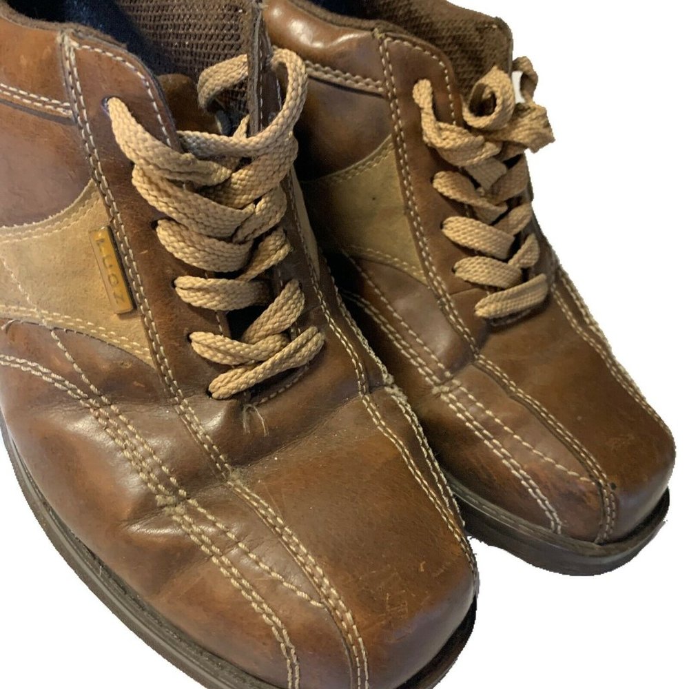 Lugz Brown Leather Oxford Mens Size 10